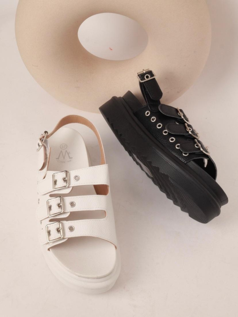Grossiste Cink Me - Sandales avec semelle plateforme et brides à boucles ajustables