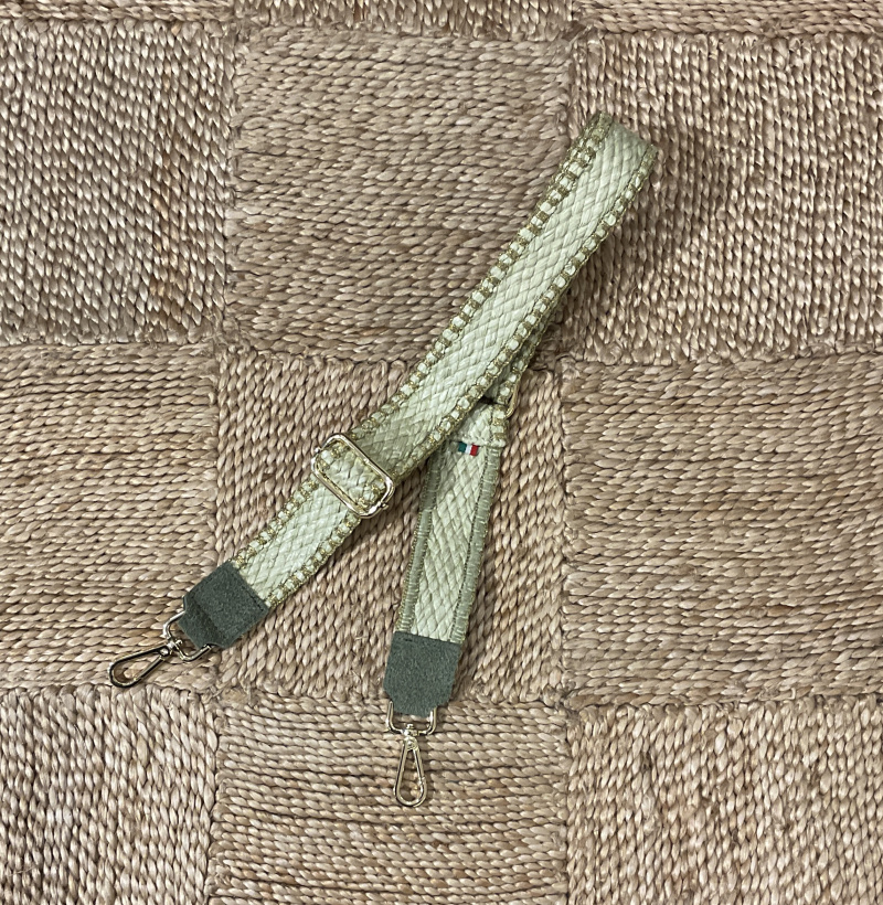 Mayorista CINNAMON - Bandolera corazón bronce marino