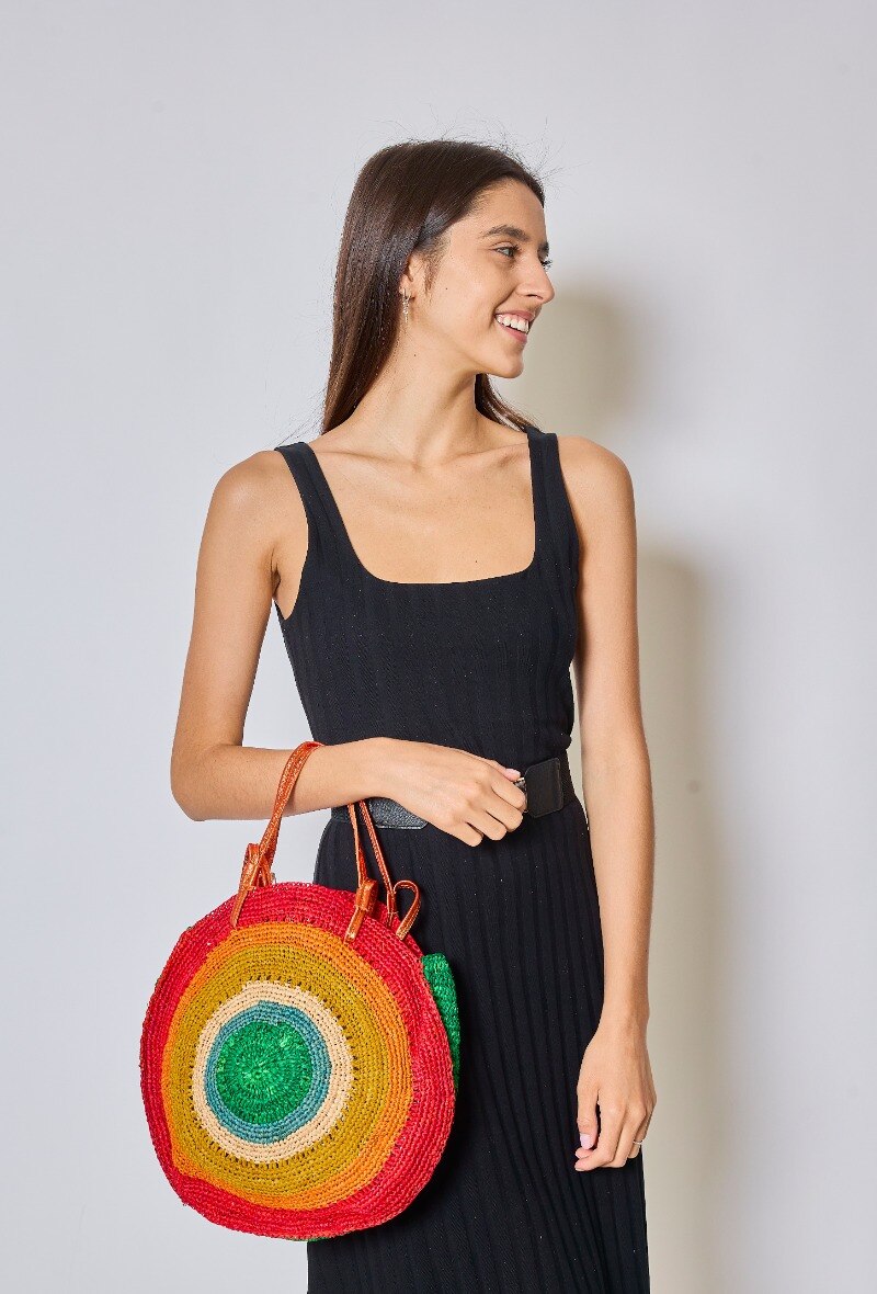 Mayorista CINNAMON - Bolso de rafia hecho a mano