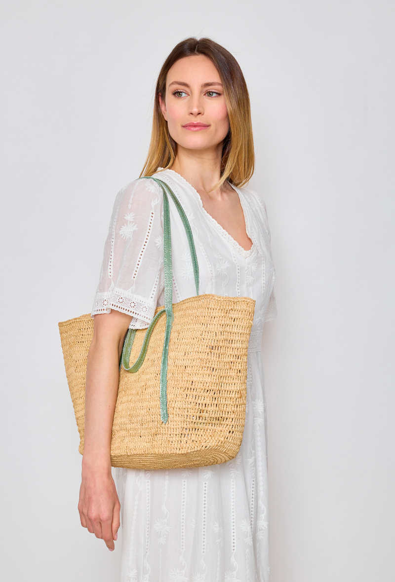 Mayorista CINNAMON - Bolso tote de rafia