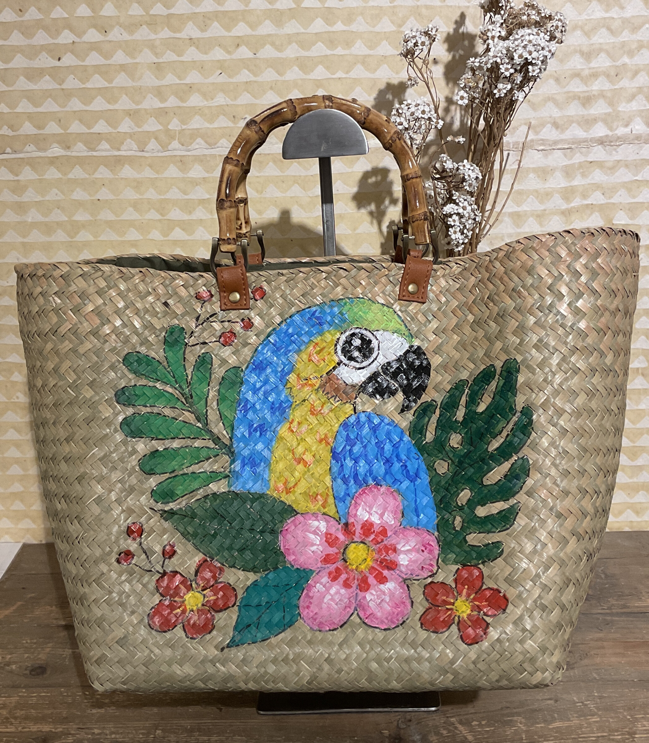 Mayorista CINNAMON - Canasta de loros