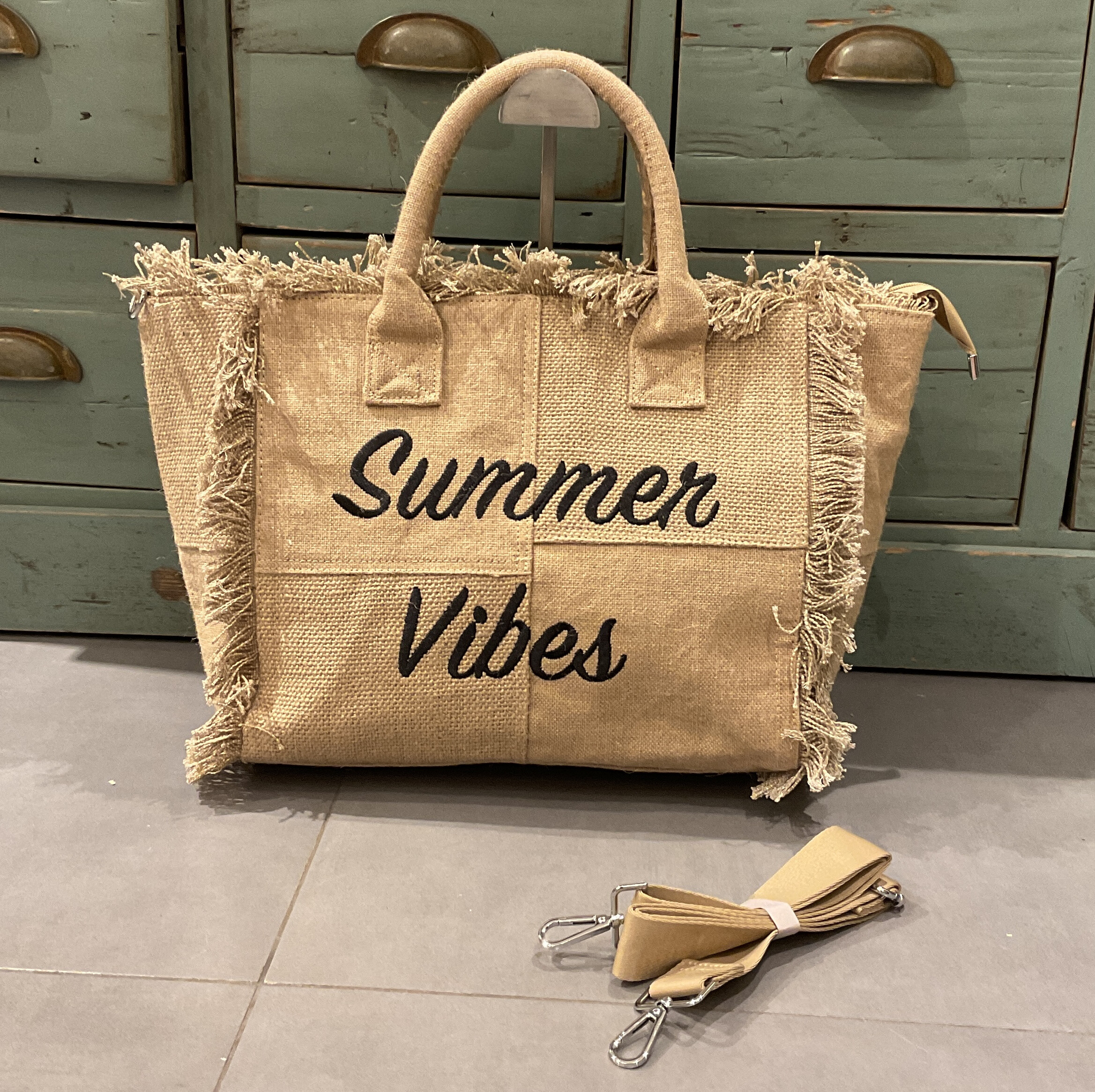 Mayorista CINNAMON - Bolsa de compras de vibraciones de verano