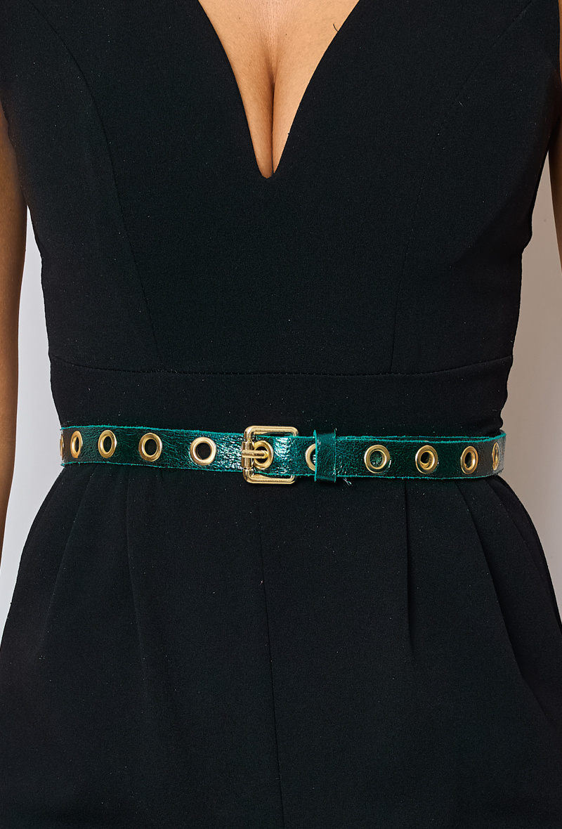Grossiste CINNAMON - Ceinture oeillet irisé