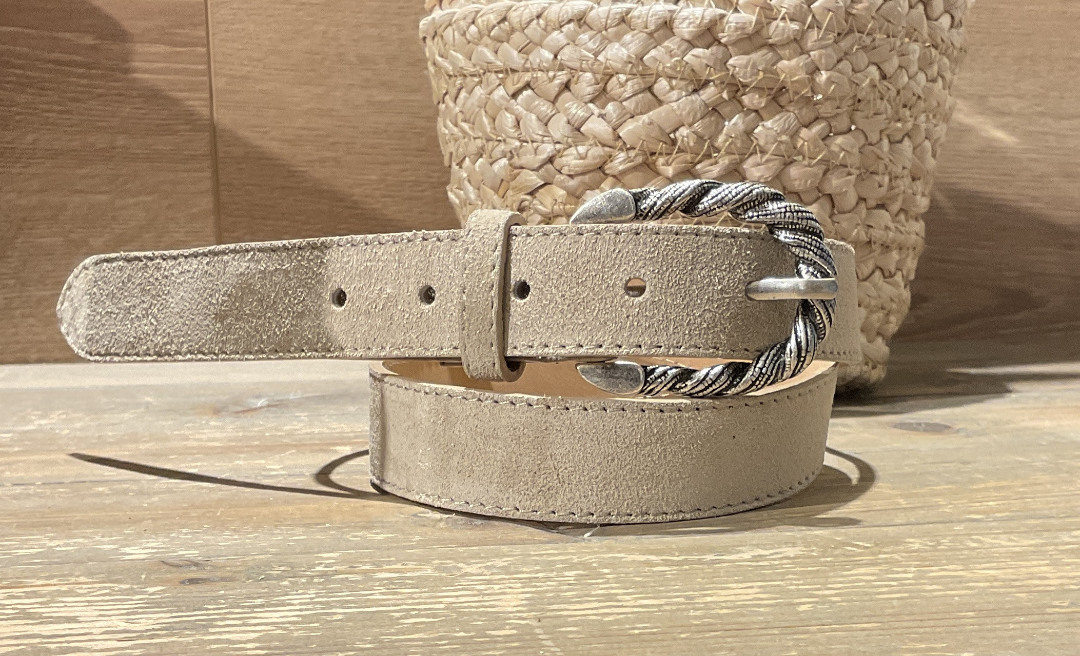 Grossiste CINNAMON - Ceinture boucle argenté