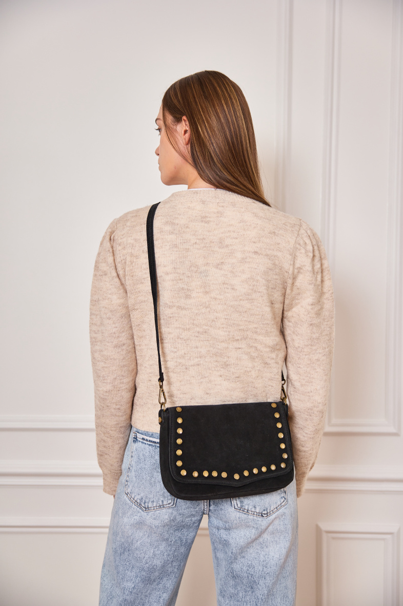 Mayorista CINNAMON - Bolso de hombro con tachuelas