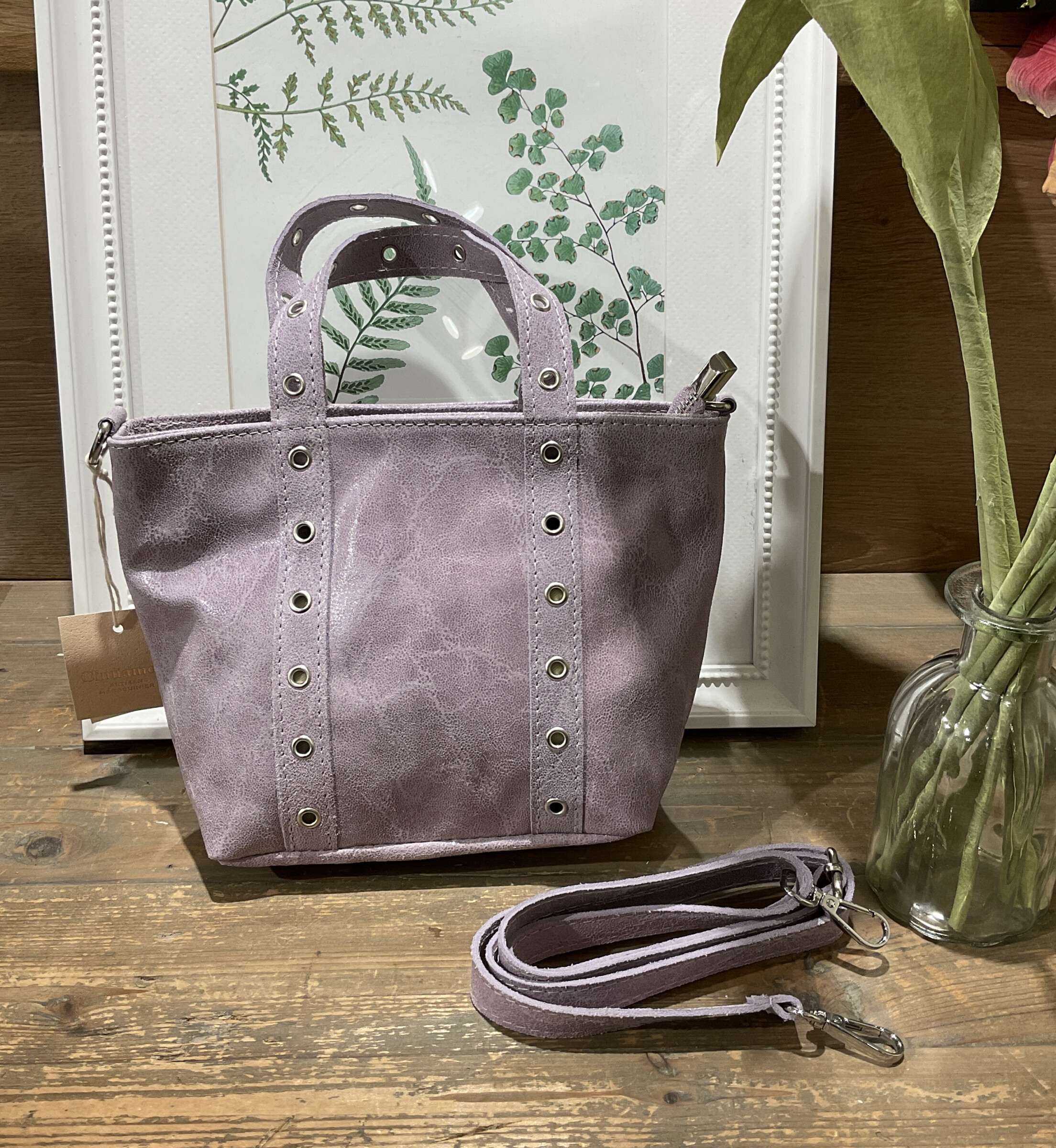 Mayorista CINNAMON - Bolso shopping pequeño con bandolera