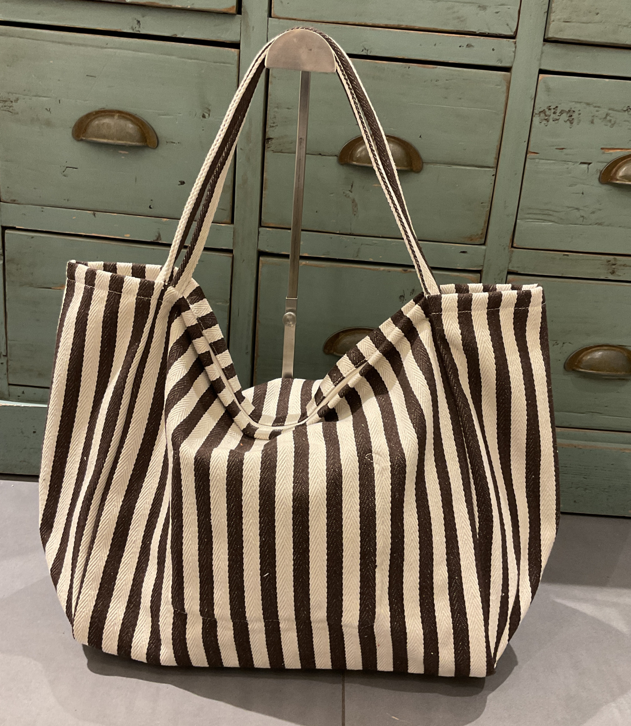 Wholesaler CINNAMON - Striped tote bag