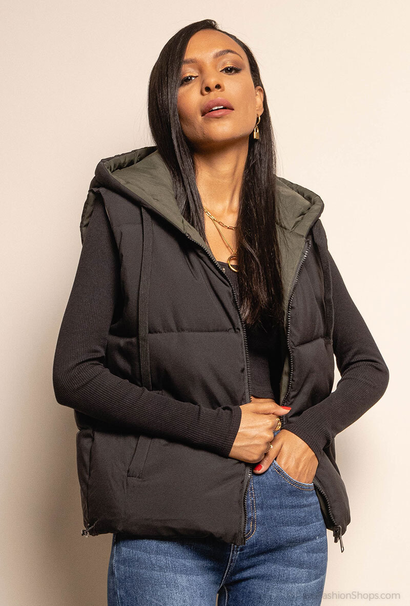 Wholesaler Cissy & Co - Sleeveless puffer down coat