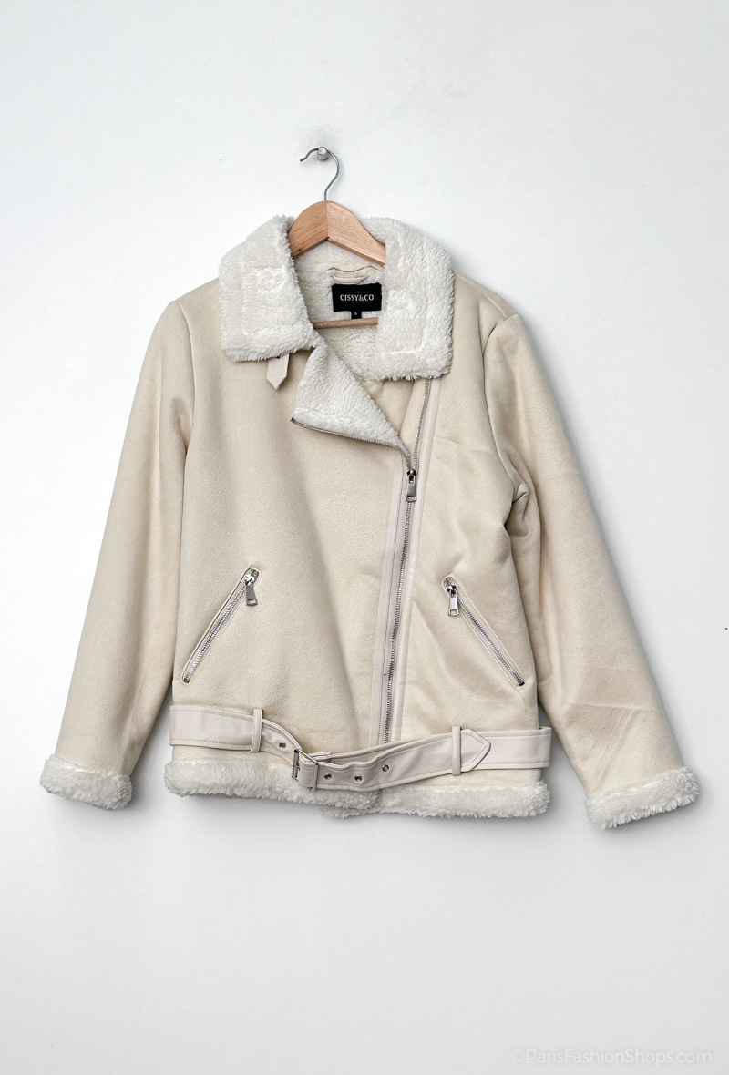 Wholesaler Cissy & Co - SUEDE JACKET