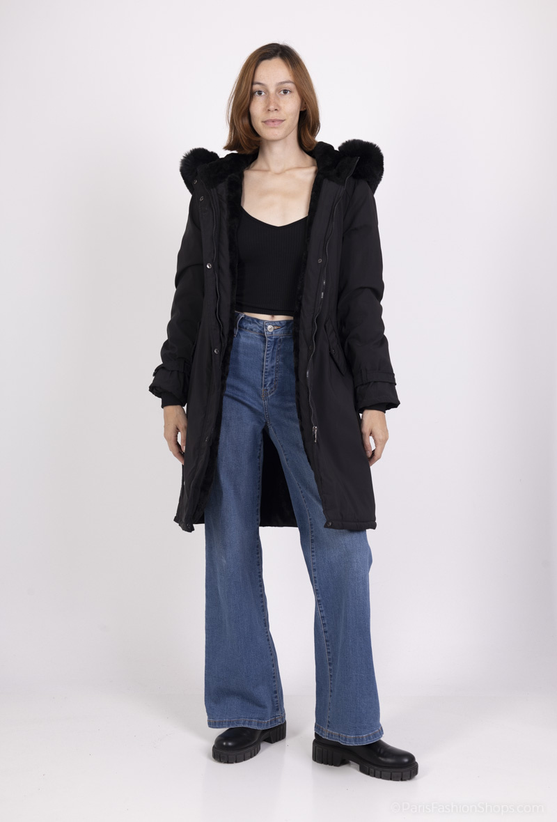 Wholesaler Cissy & Co - FUR-LINED COAT