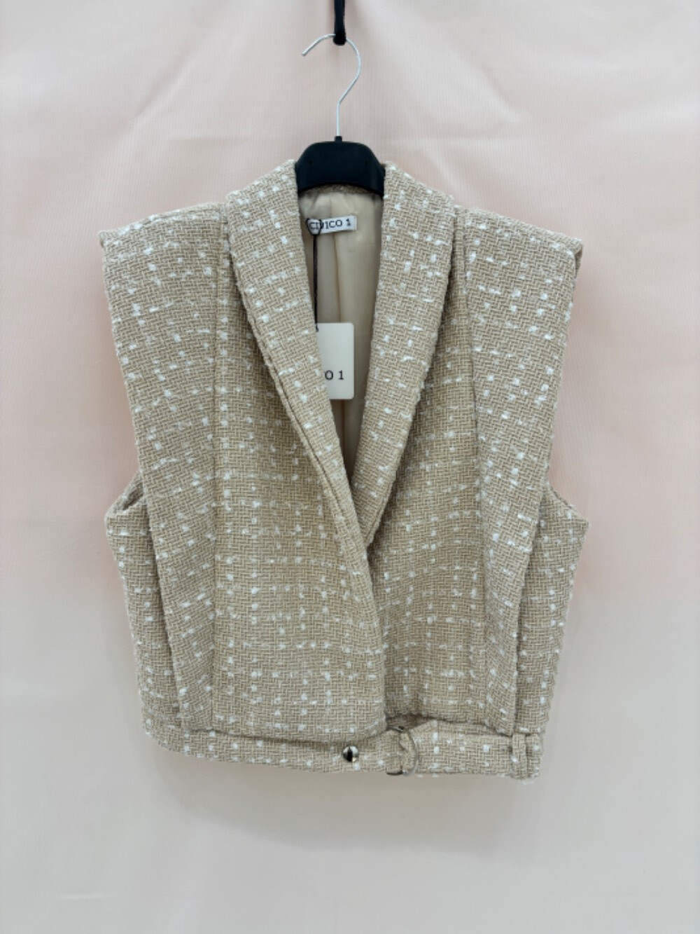 Wholesaler CIVICO 1 - Corto Beige Elegate Vest