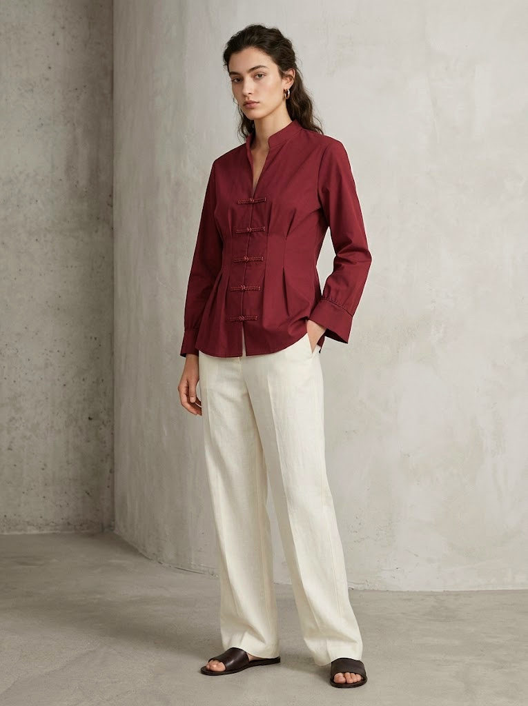 Mayorista CIVICO 1 - Blusa de Mujer con Cierre Oriental