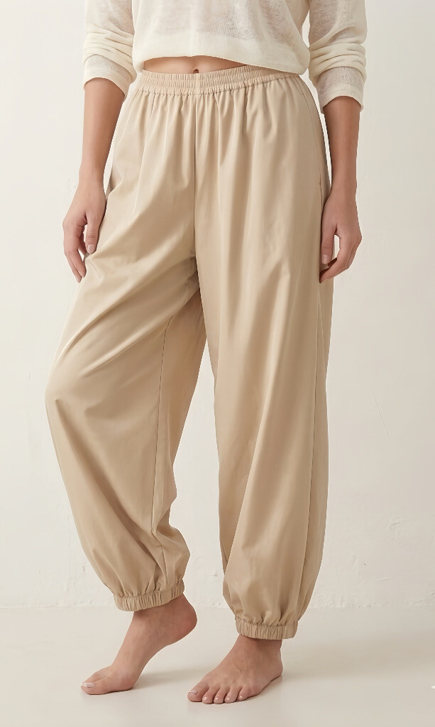Mayorista CIVICO 1 - Pantalones de mujer tipo globo con cintura y puños elásticos