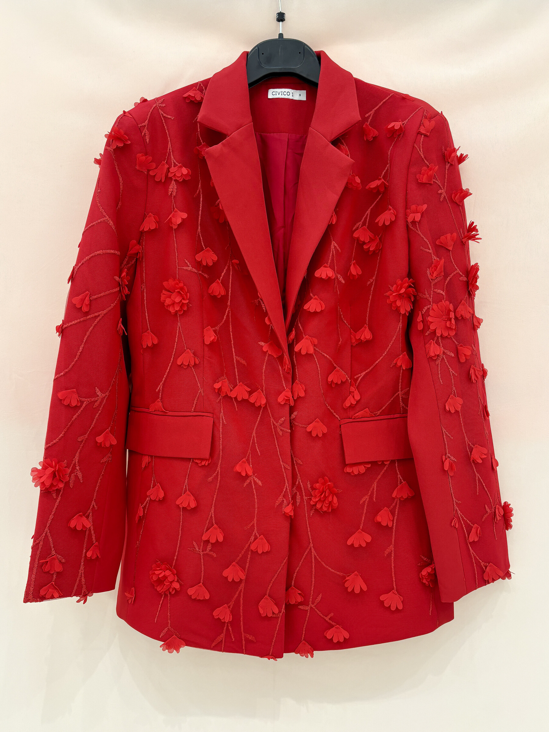 Wholesaler CIVICO 1 - ELEGANT JACKET WITH FLOWERS SUIT