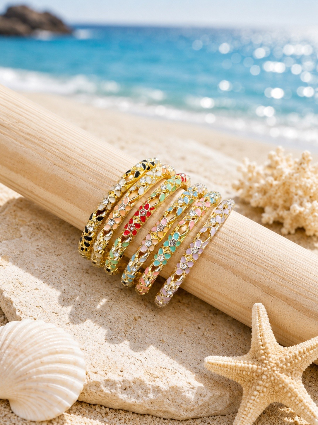 Grossista CLAREN B - Bracciale smaltato
