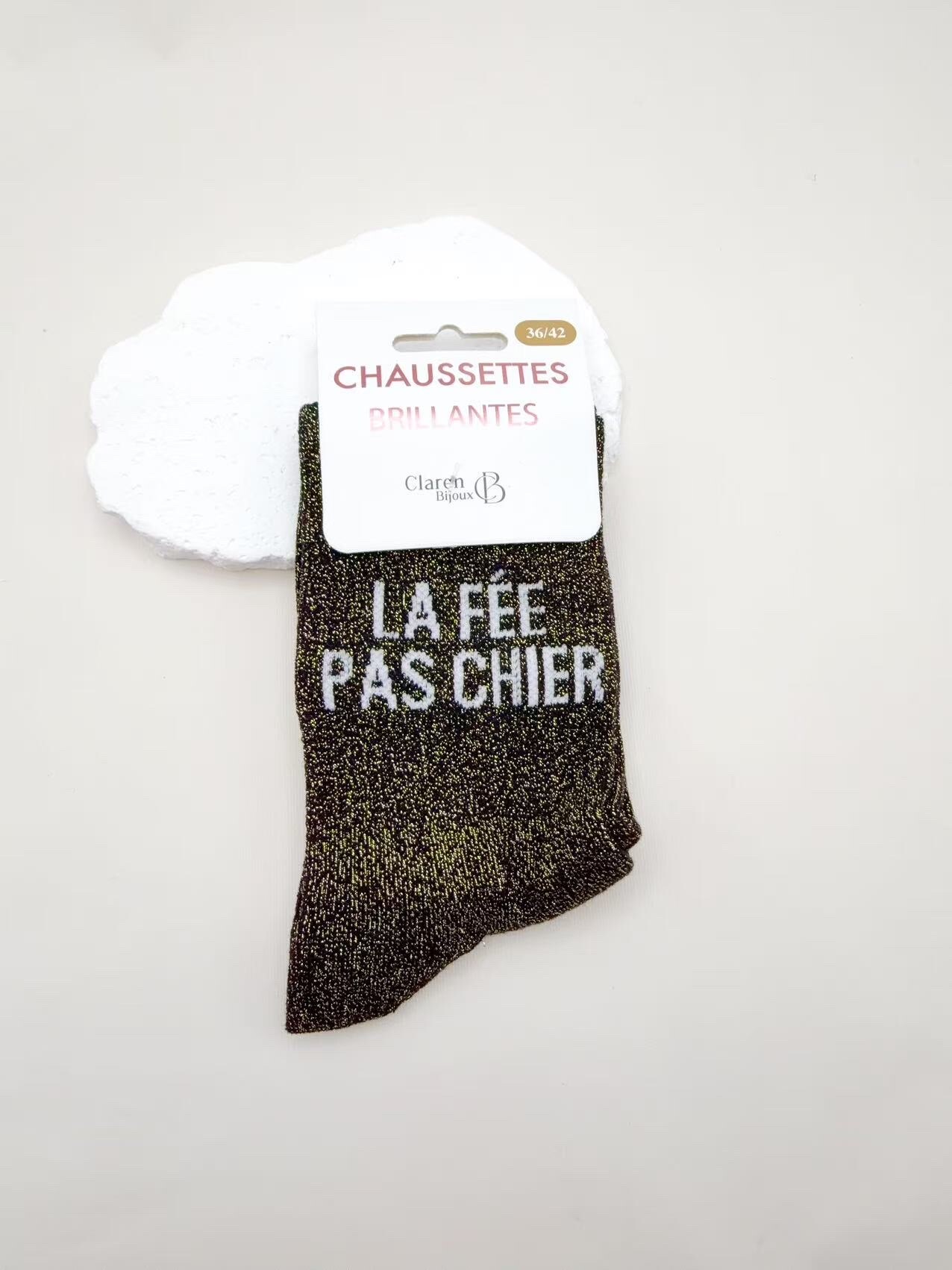 Großhändler CLAREN B - Glitzersocken