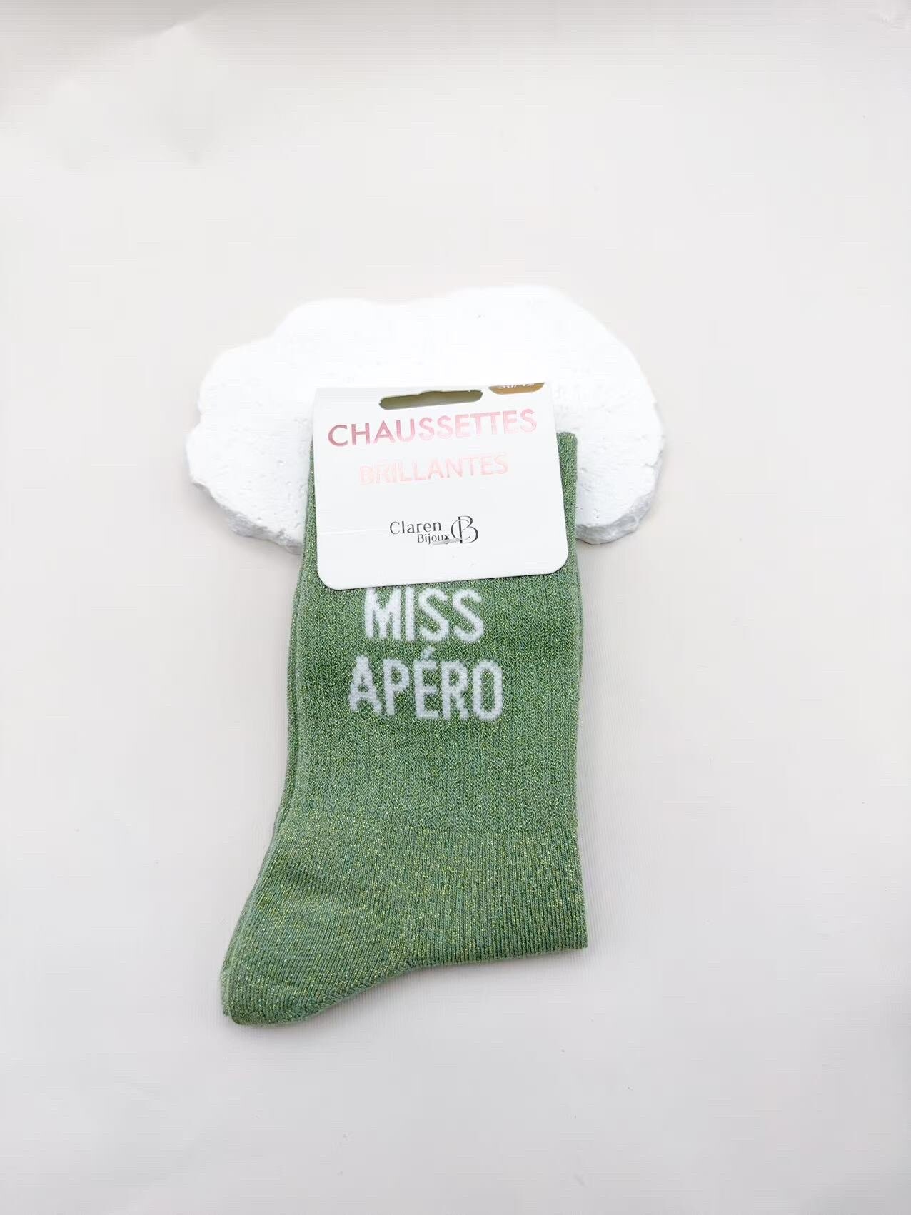 Großhändler CLAREN B - Glitzersocken