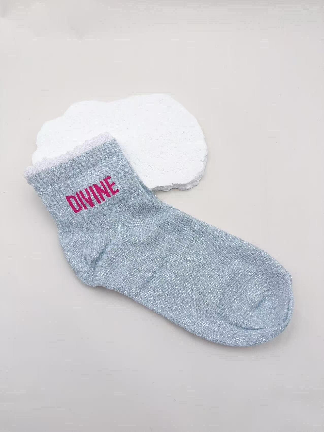 Großhändler CLAREN B - Glitzersocken
