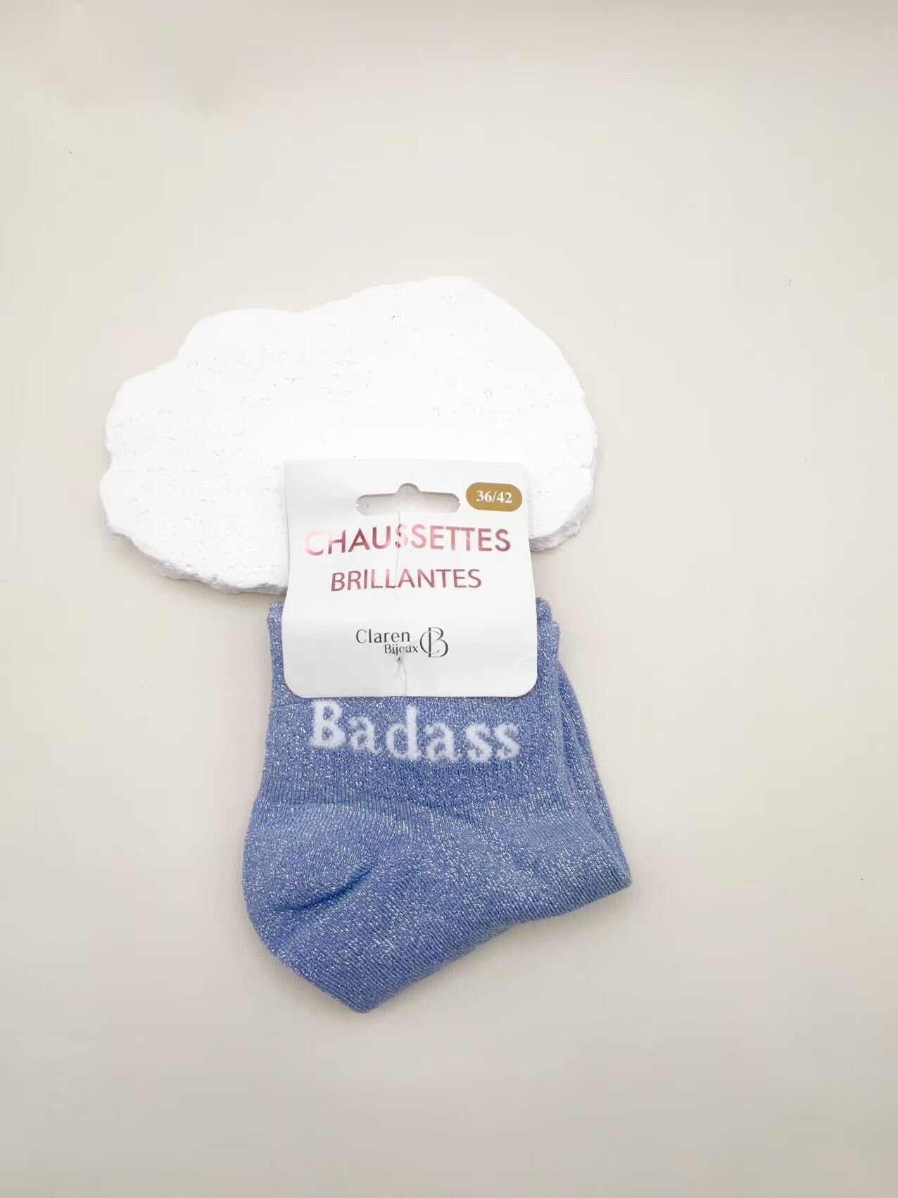 Großhändler CLAREN B - Glitzersocken