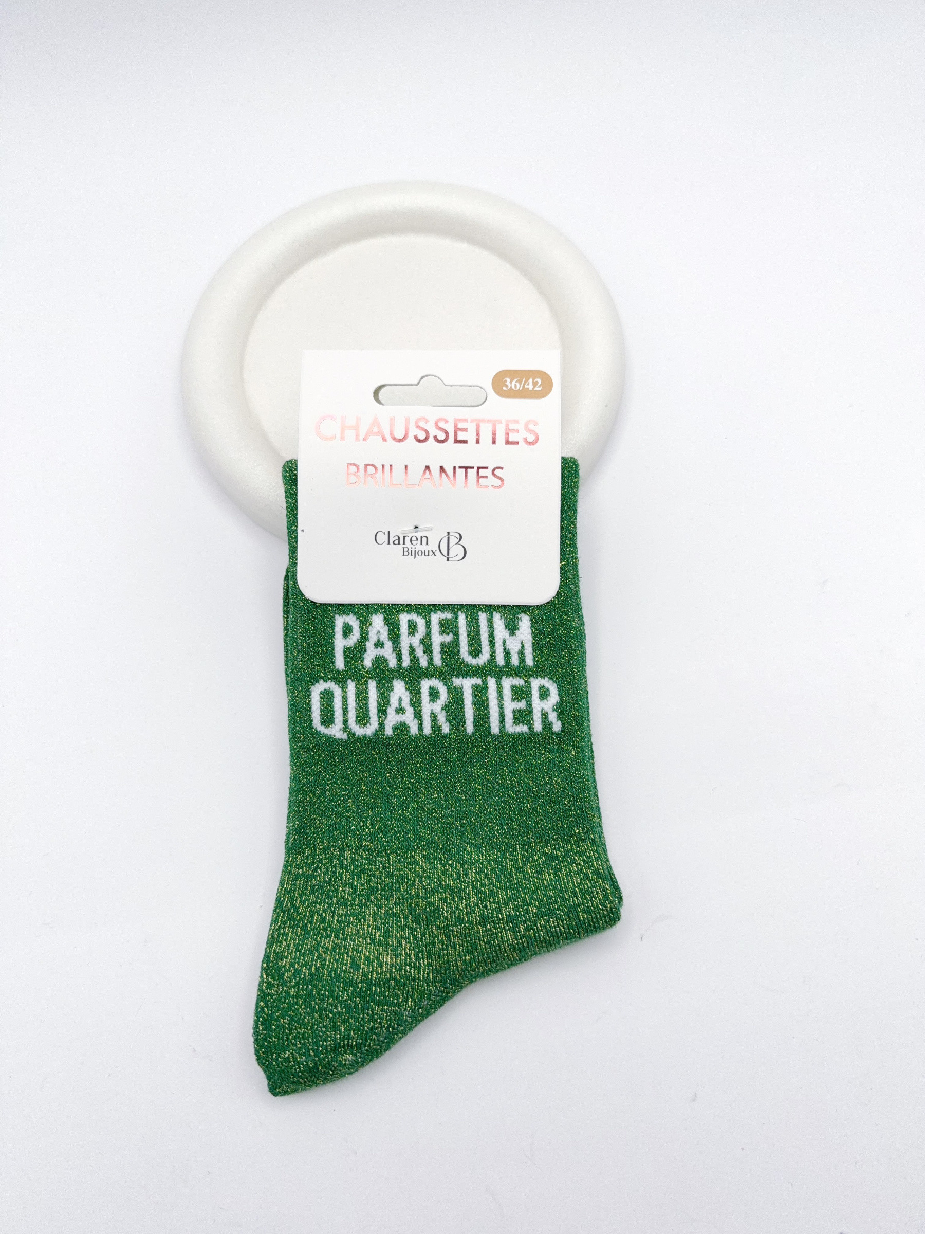 Mayorista CLAREN B - Calcetines con purpurina