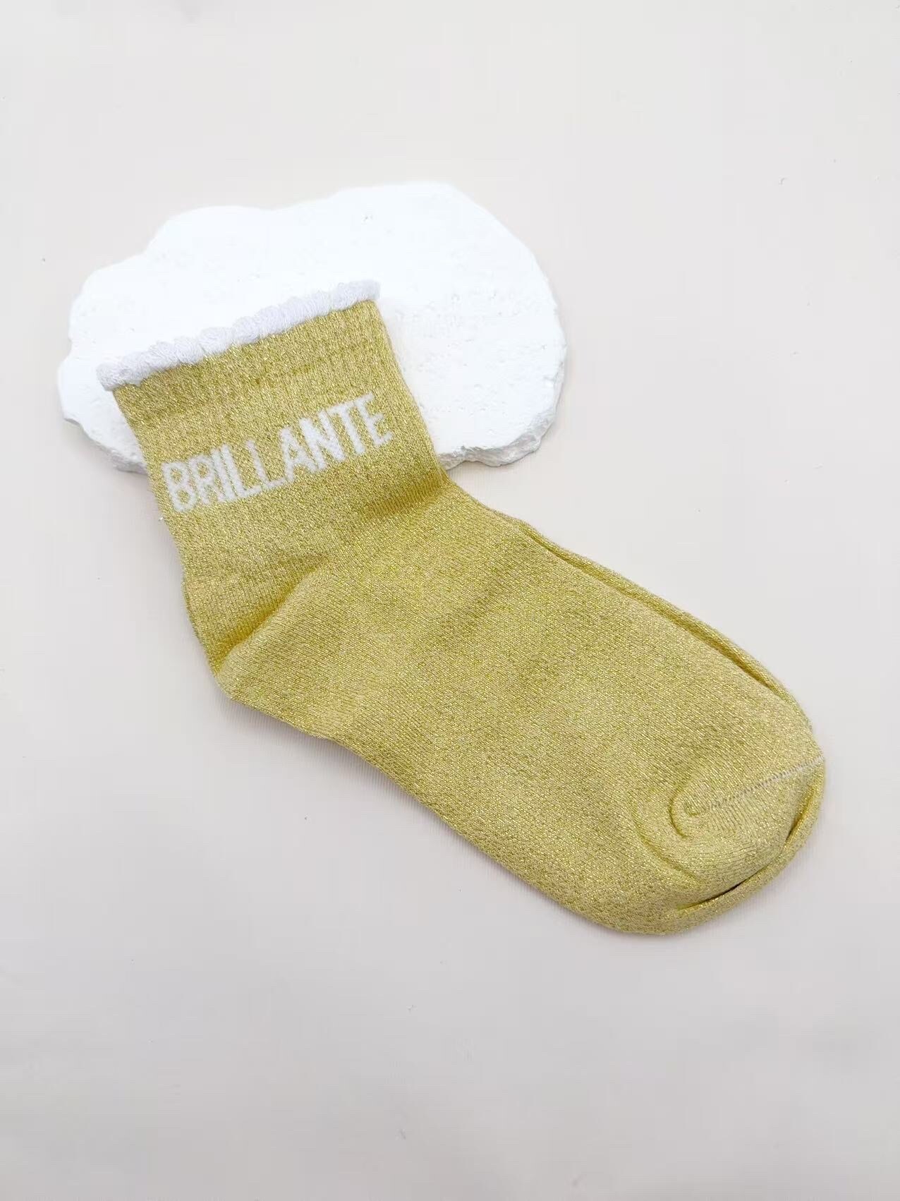 Großhändler CLAREN B - Glitzersocken