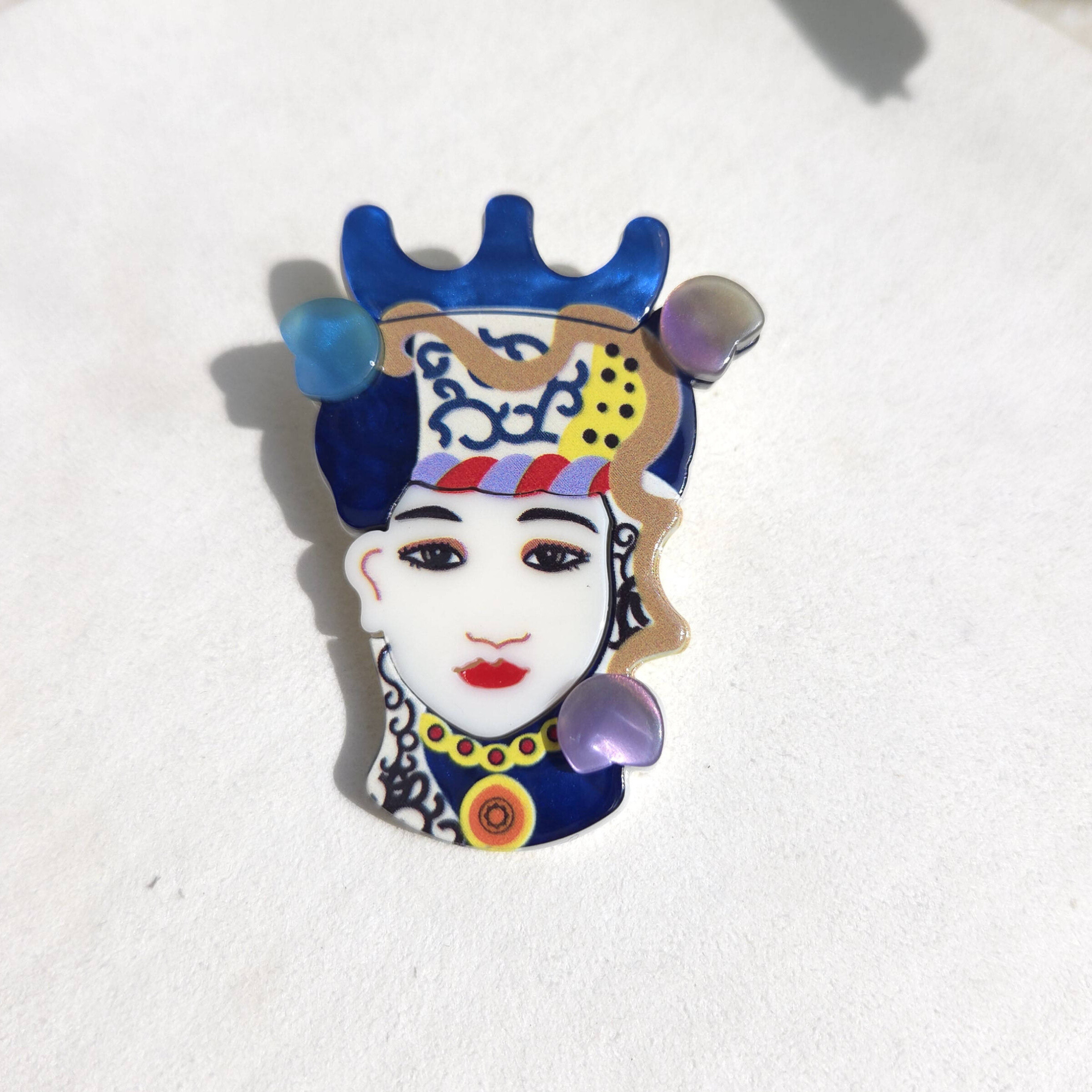 Wholesaler CLEDOR - Face brooch