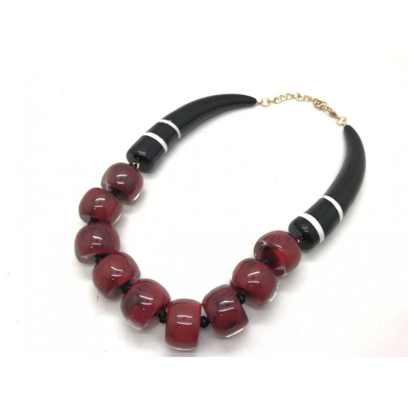 Wholesaler CLEDOR - Red pearl collar