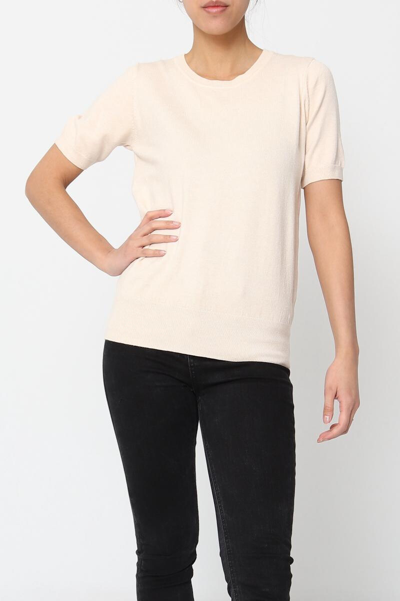 Wholesaler CMP55 - Short sleeve sweater