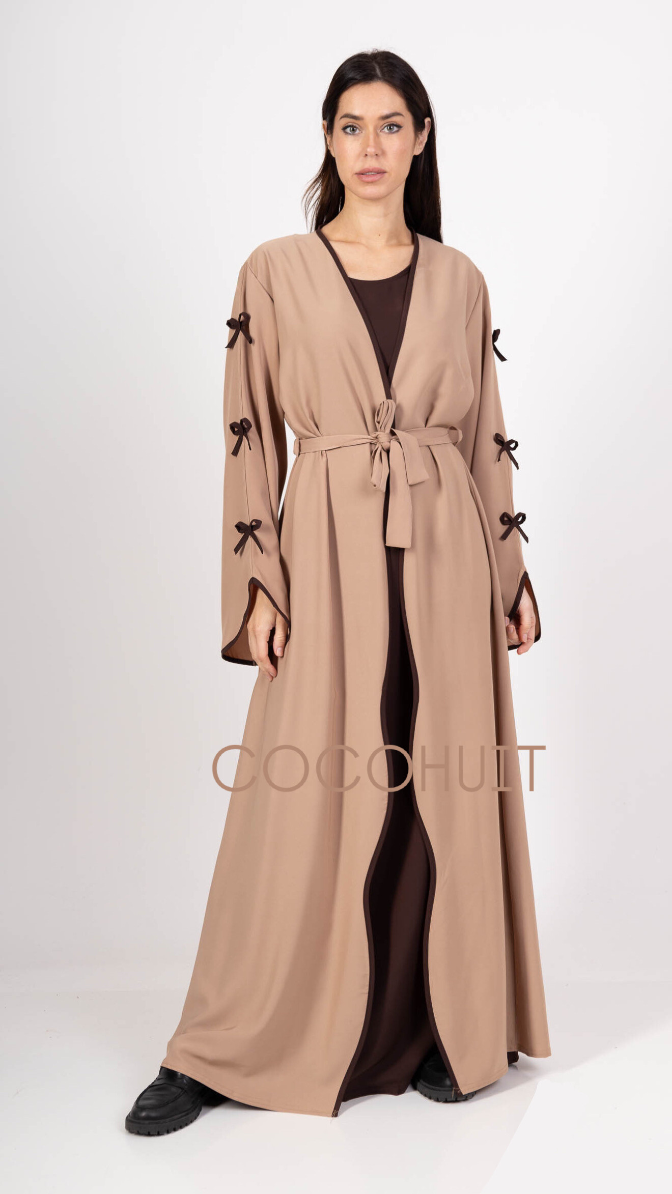 Großhändler Coco Huit - Abaya Kimono Knoten