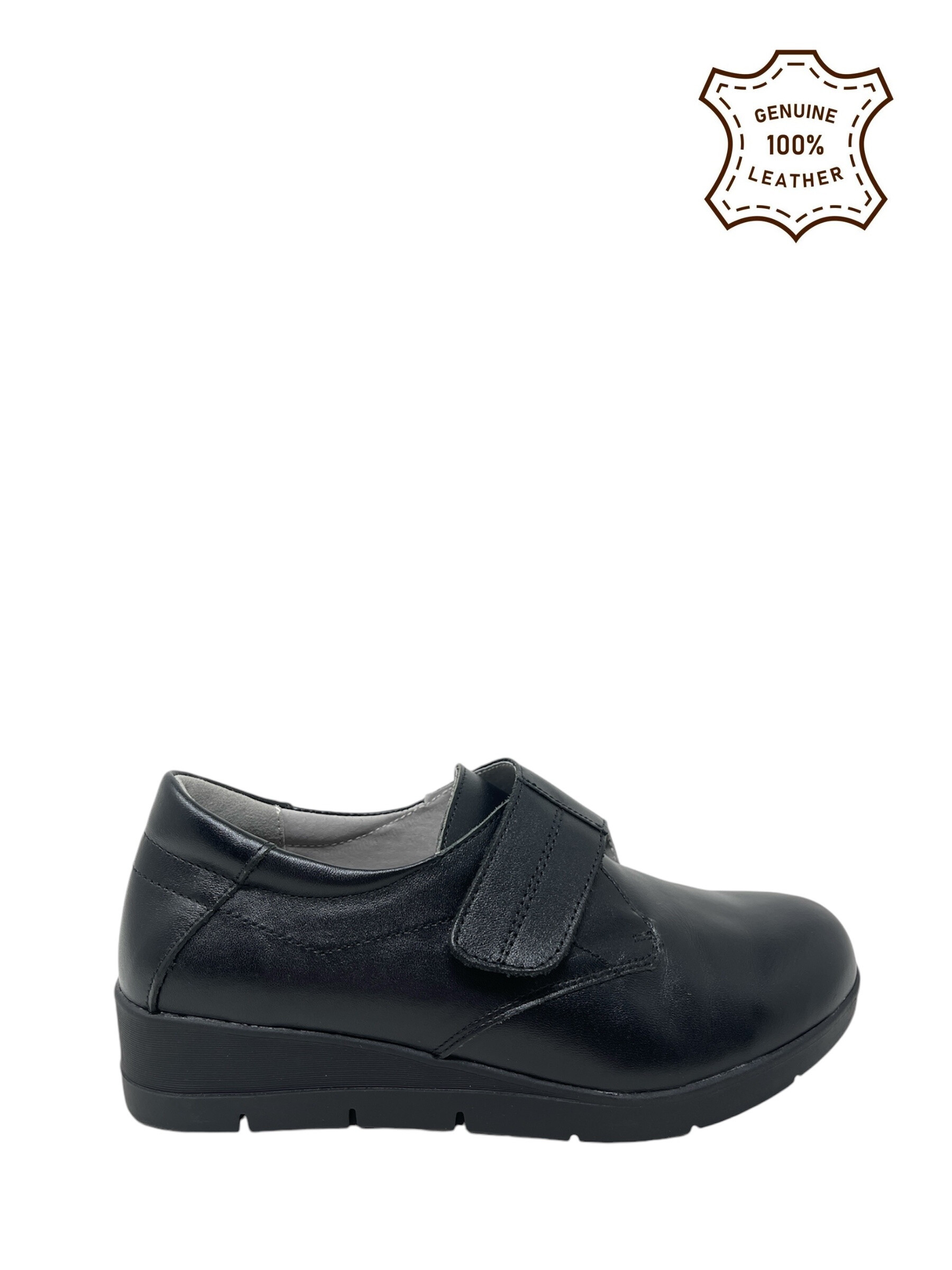 Wholesaler Confort Shoes - orthopedic moccasin with leather velcro