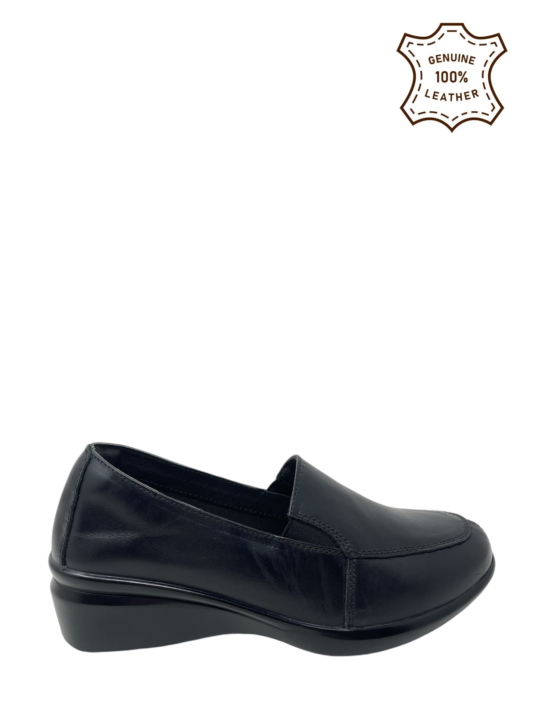 Wholesaler Confort Shoes - orthopedic moccasin with leather velcro