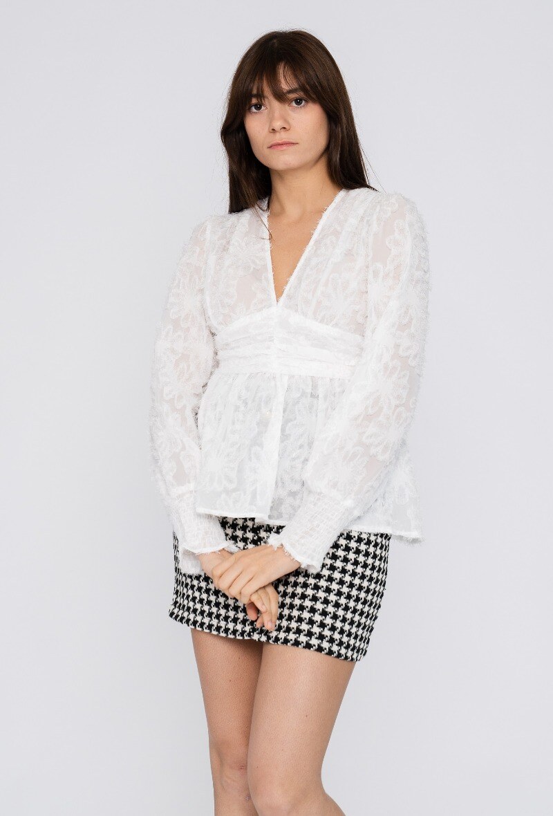 Grossiste CONTEMPLAY - Blouse en plumetis
