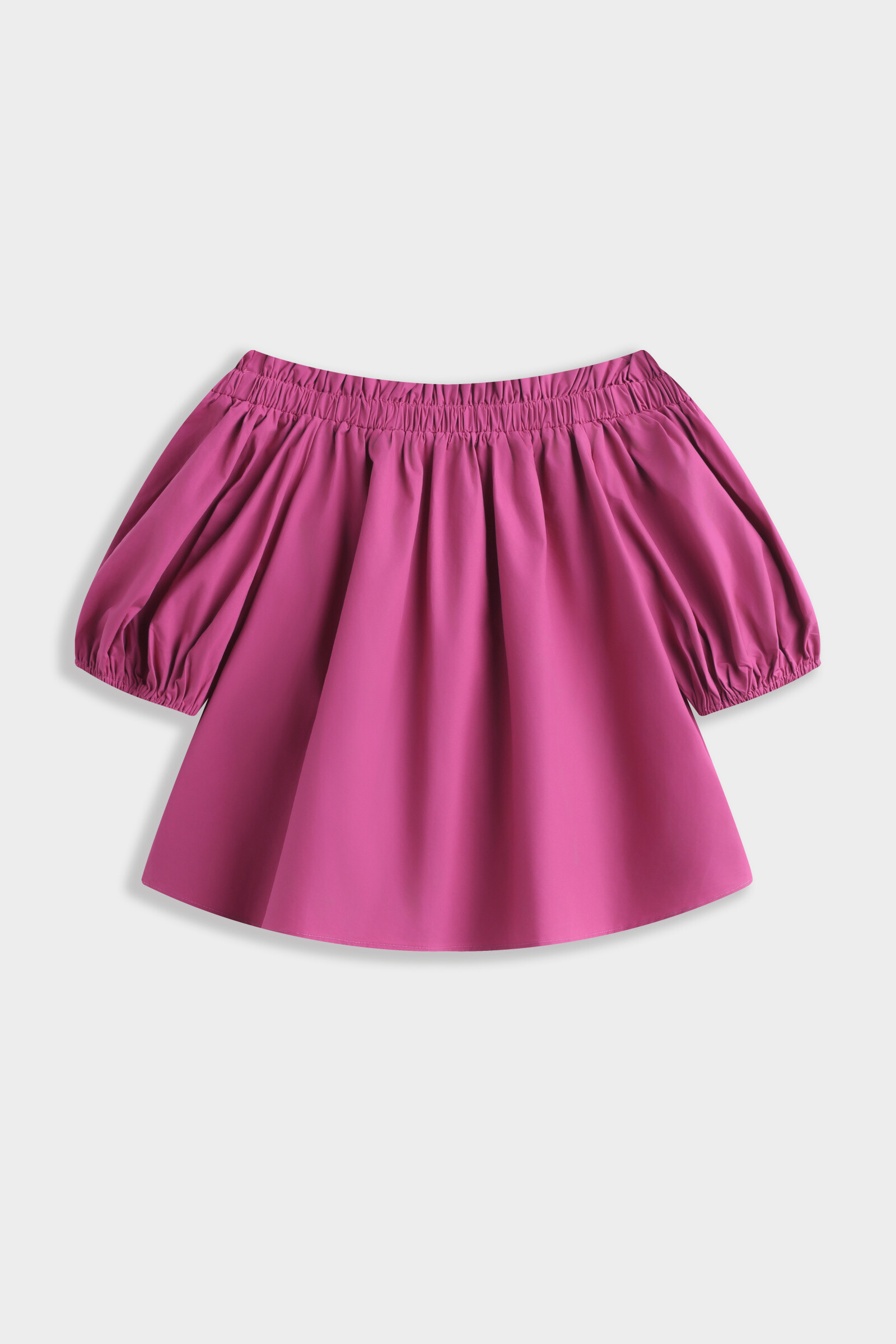Wholesaler Copperose - Flared blouse bare shoulder