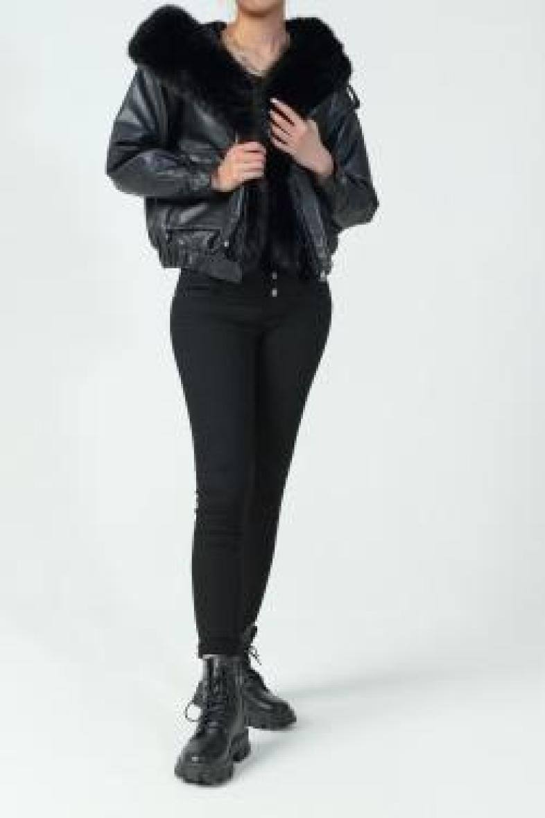 Mayorista Copperose - chaqueta corta con pelo desmontable