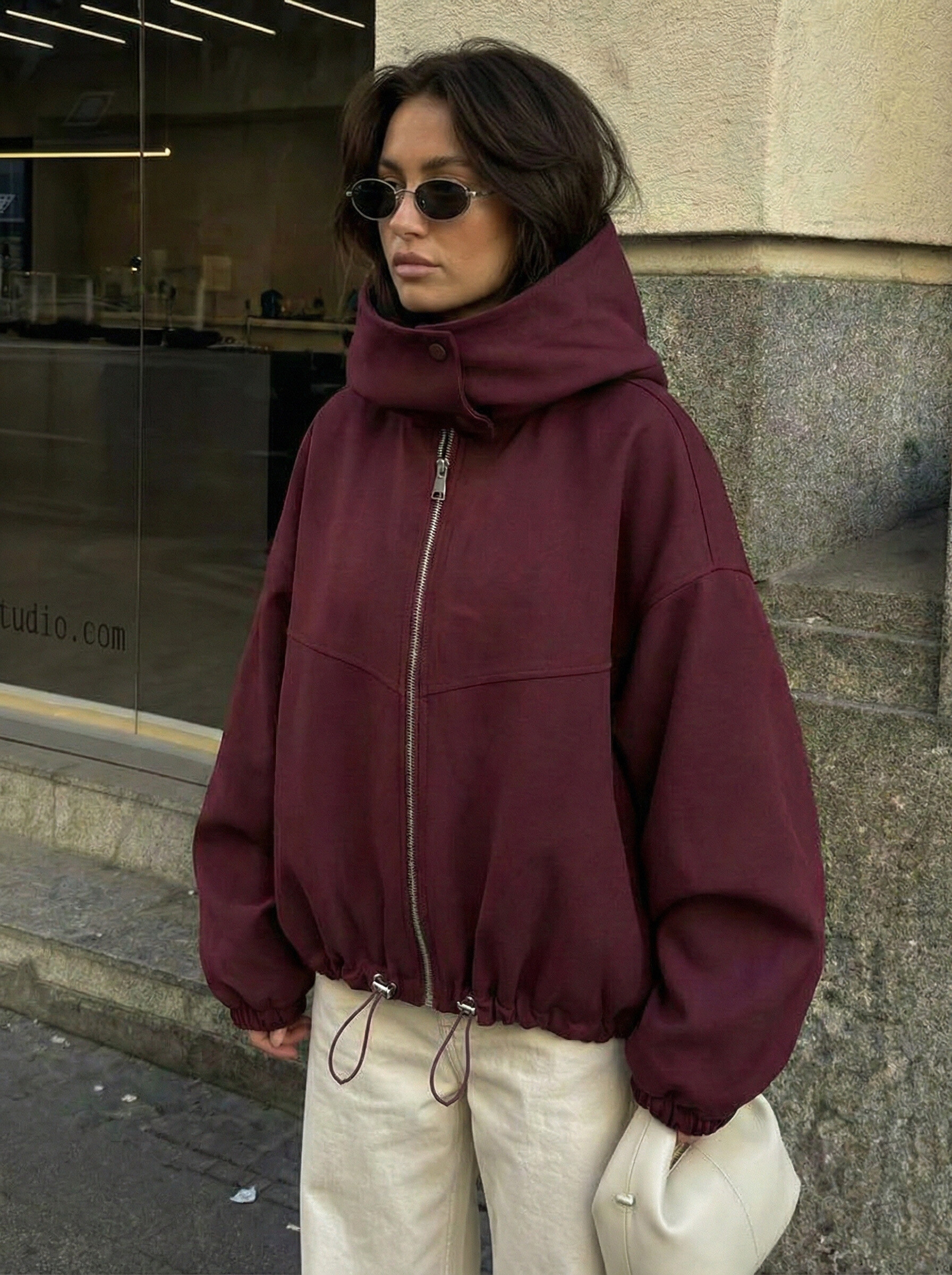Grossista Copperose - GIACCA CON CAPPUCCIO E ZIP