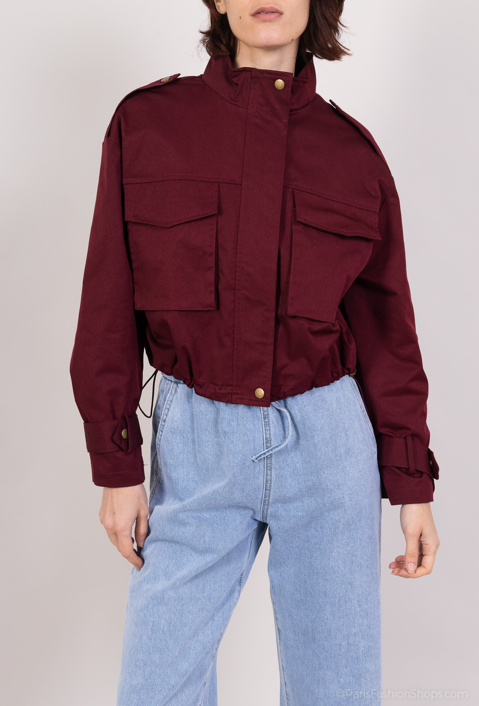 Wholesaler Copperose - Large pocket short bomber
