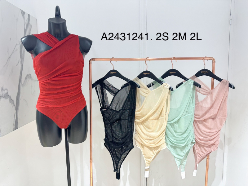 Großhändler Copperose - Tüll-Body