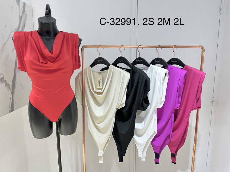 Grossista Copperose - Corpo con spalline e colletto fluttuante