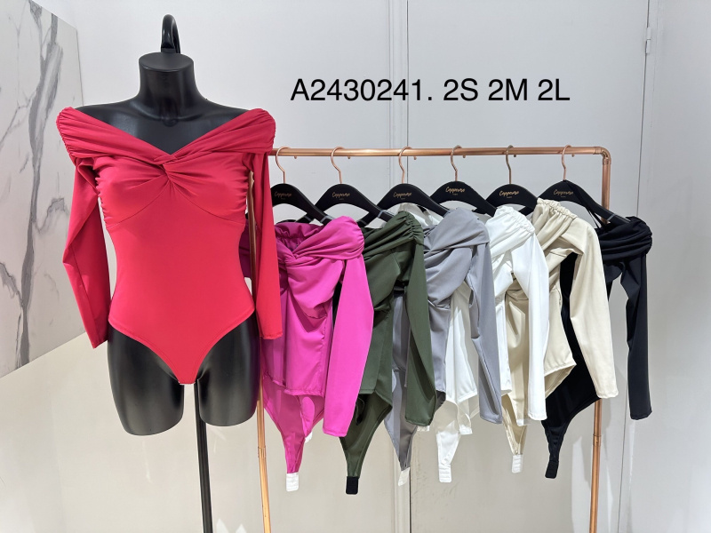 Grossista Copperose - Corpo con scollo profondo e fronte girata