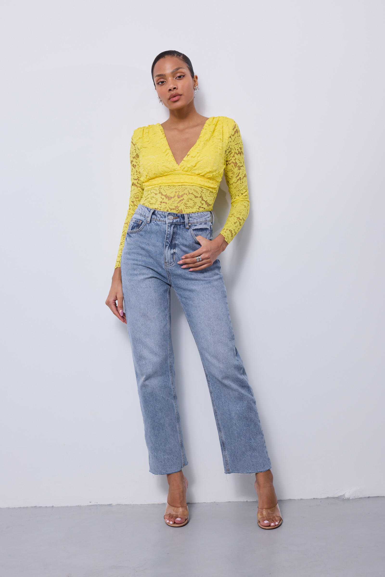 Wholesaler Copperose - Lace body doubled on body