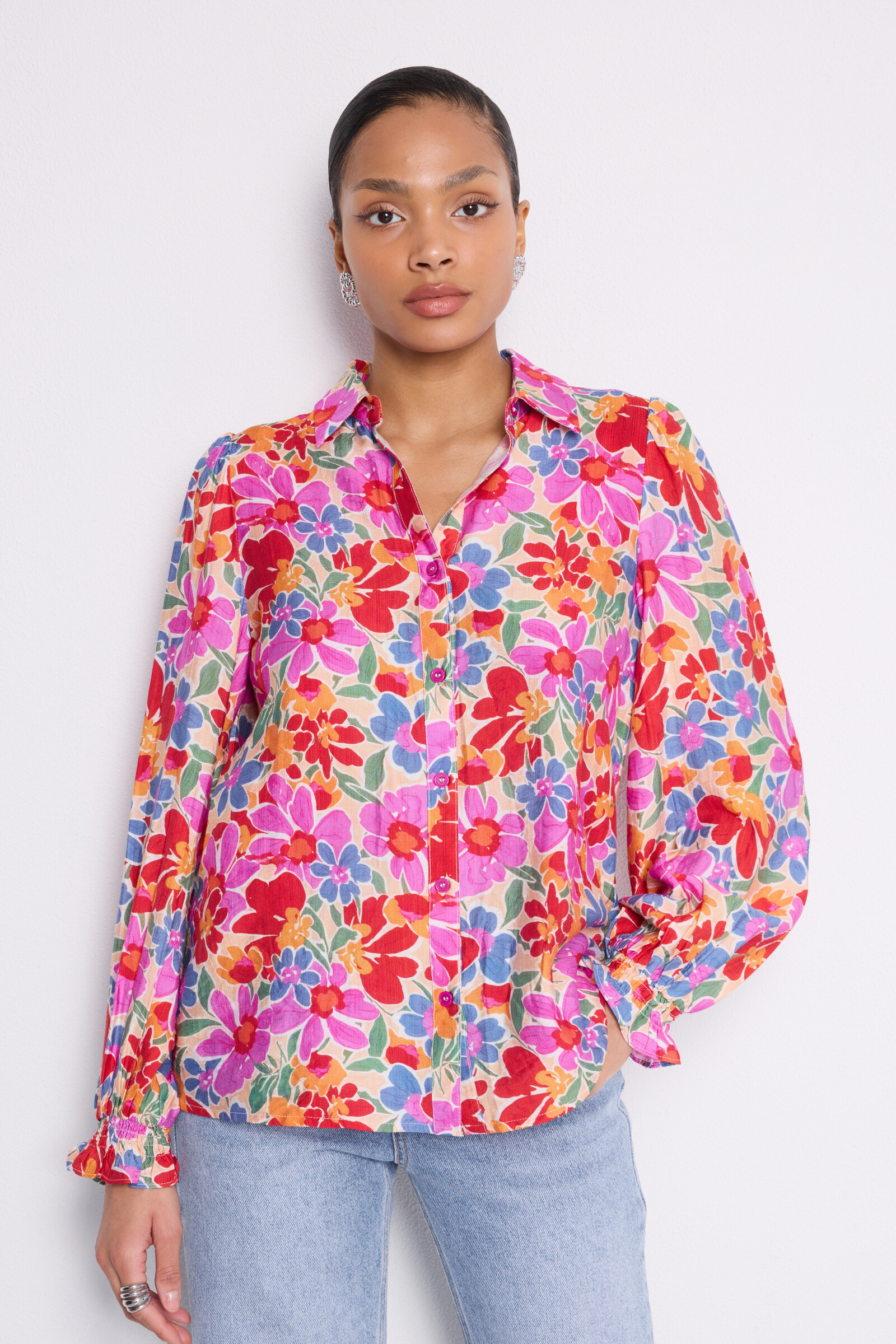 Grossista Copperose - Fiore di blusa fluida