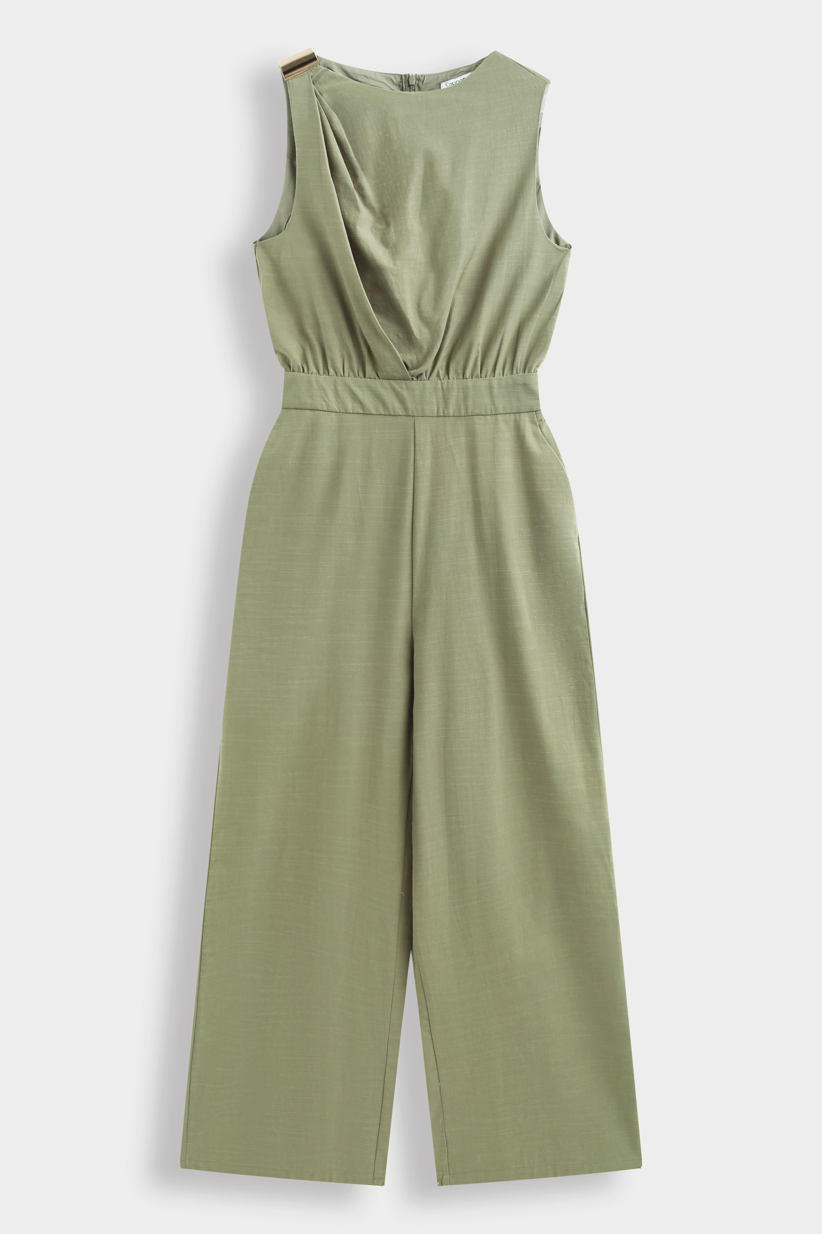 Grossiste Copperose - COMBINAISON DRAPÉE À DÉTAIL MÉTALLIQUE