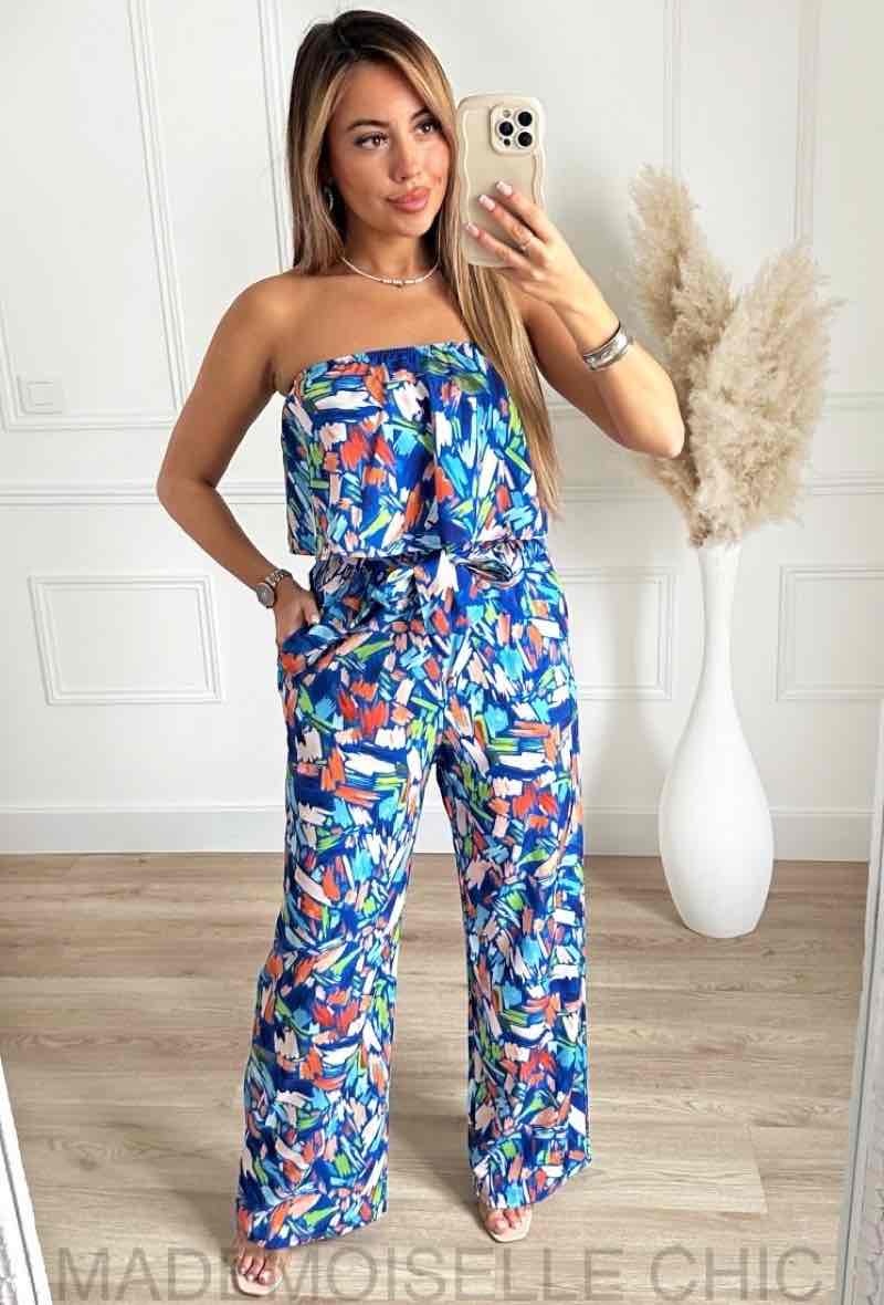 Grossista Copperose - Set di top e pantaloni stampati