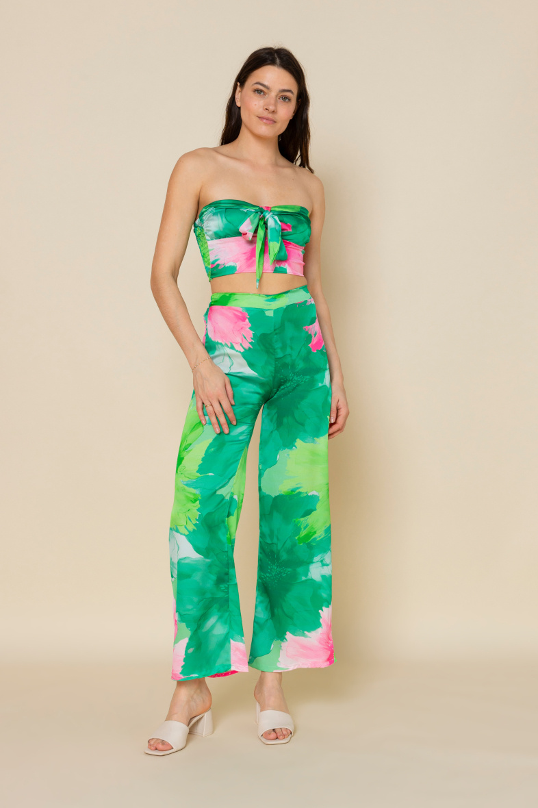 Grossista Copperose - top e pantaloni a stampa coordinati