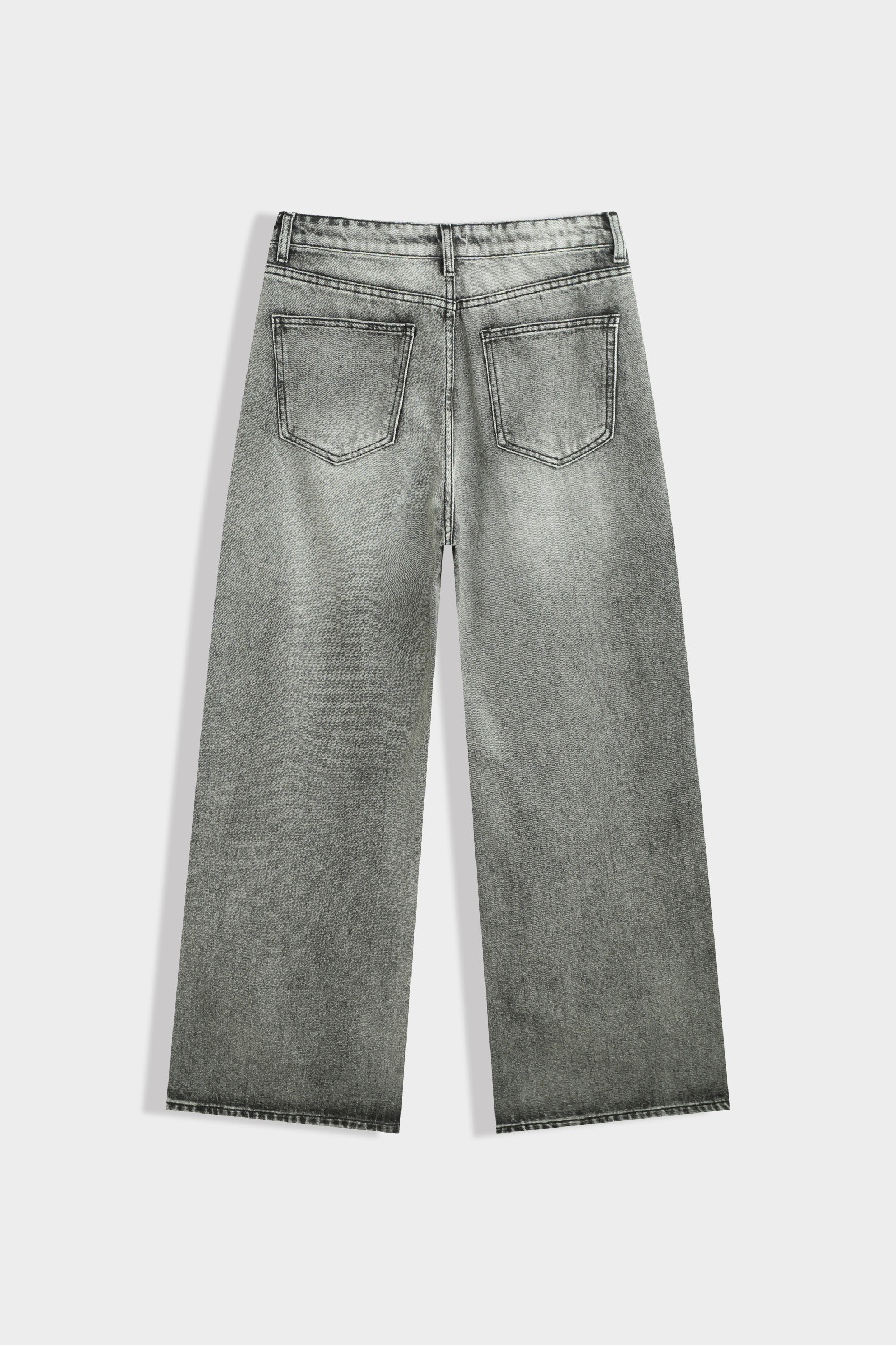 Grossista Copperose - Jeans a Gamba Larga a Vita Alta