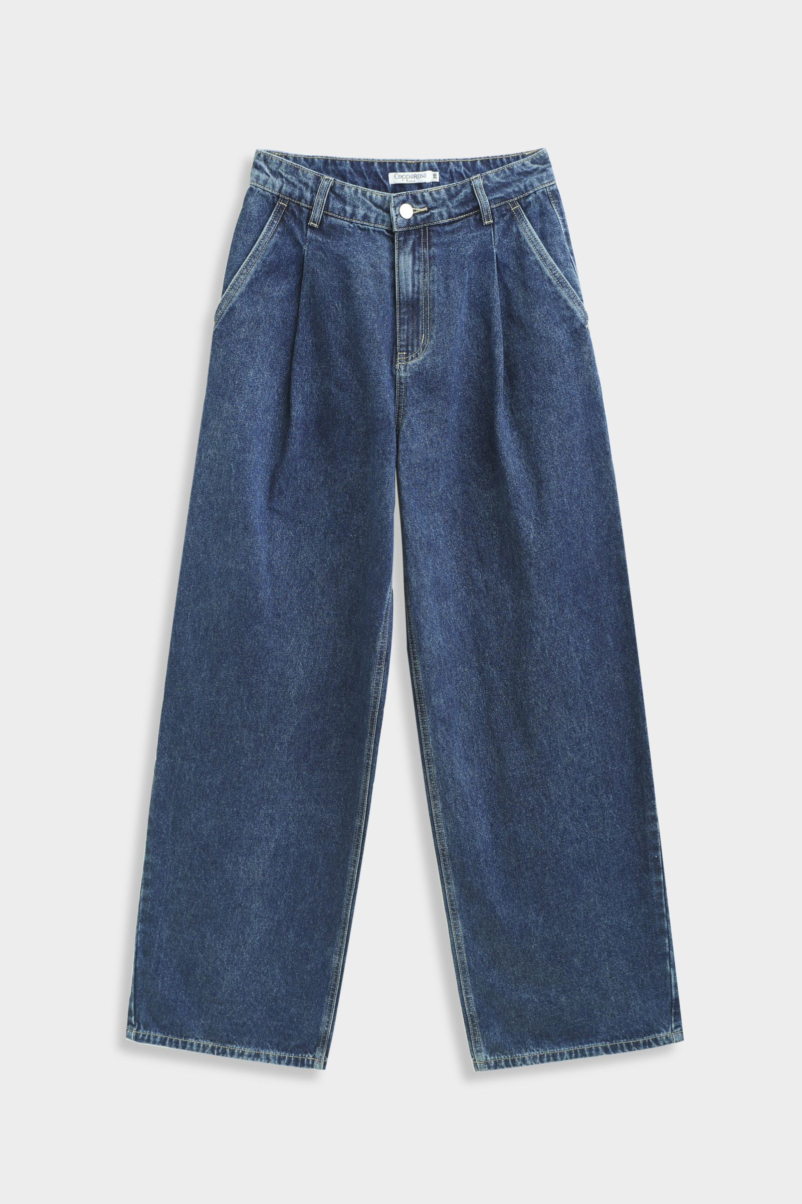 Mayorista Copperose - Pantalones anchos de mezclilla