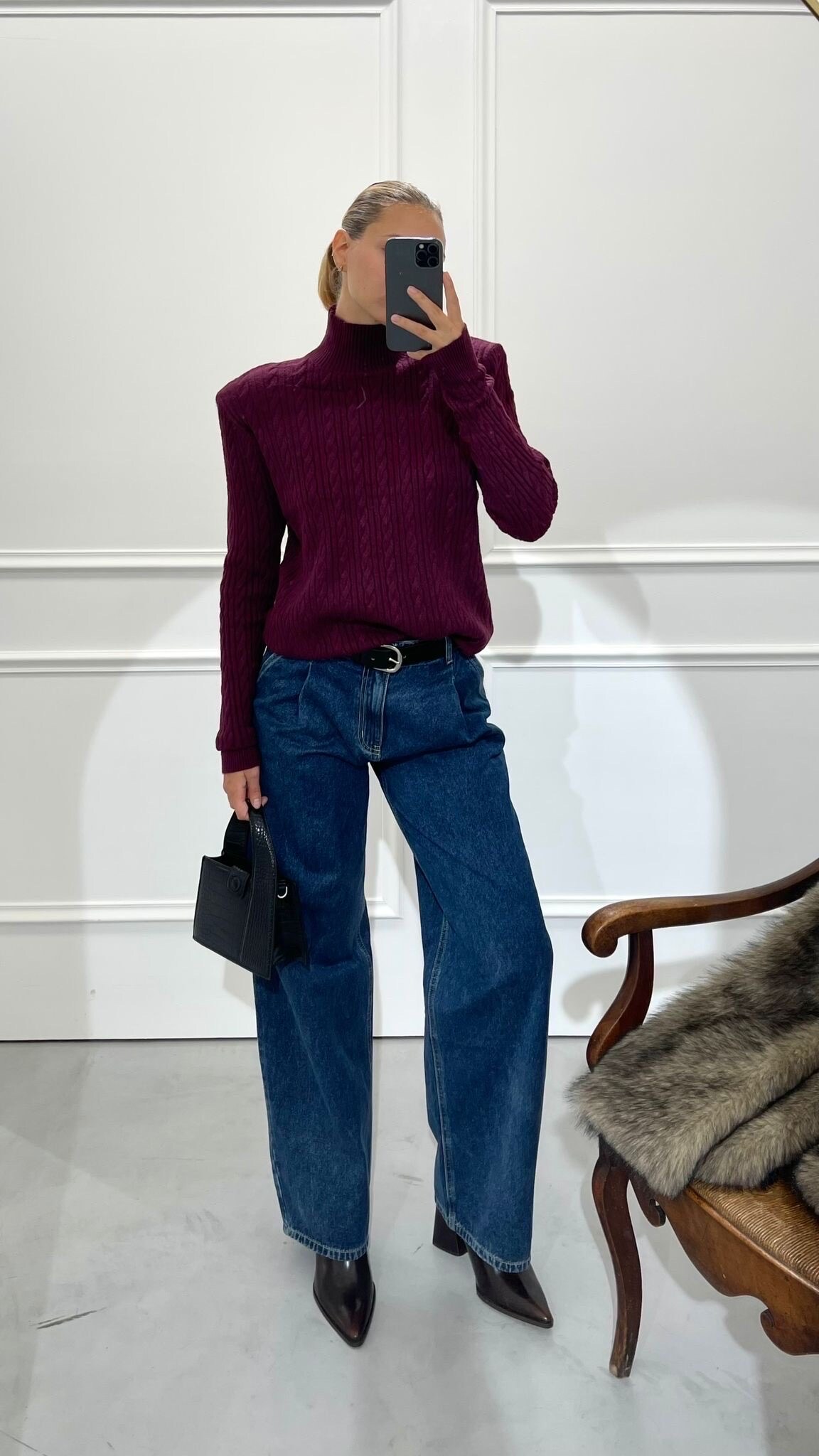 Grossista Copperose - Pantaloni larghi in denim