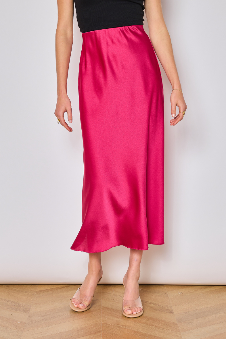 Wholesaler Copperose - long flowing satin skirt