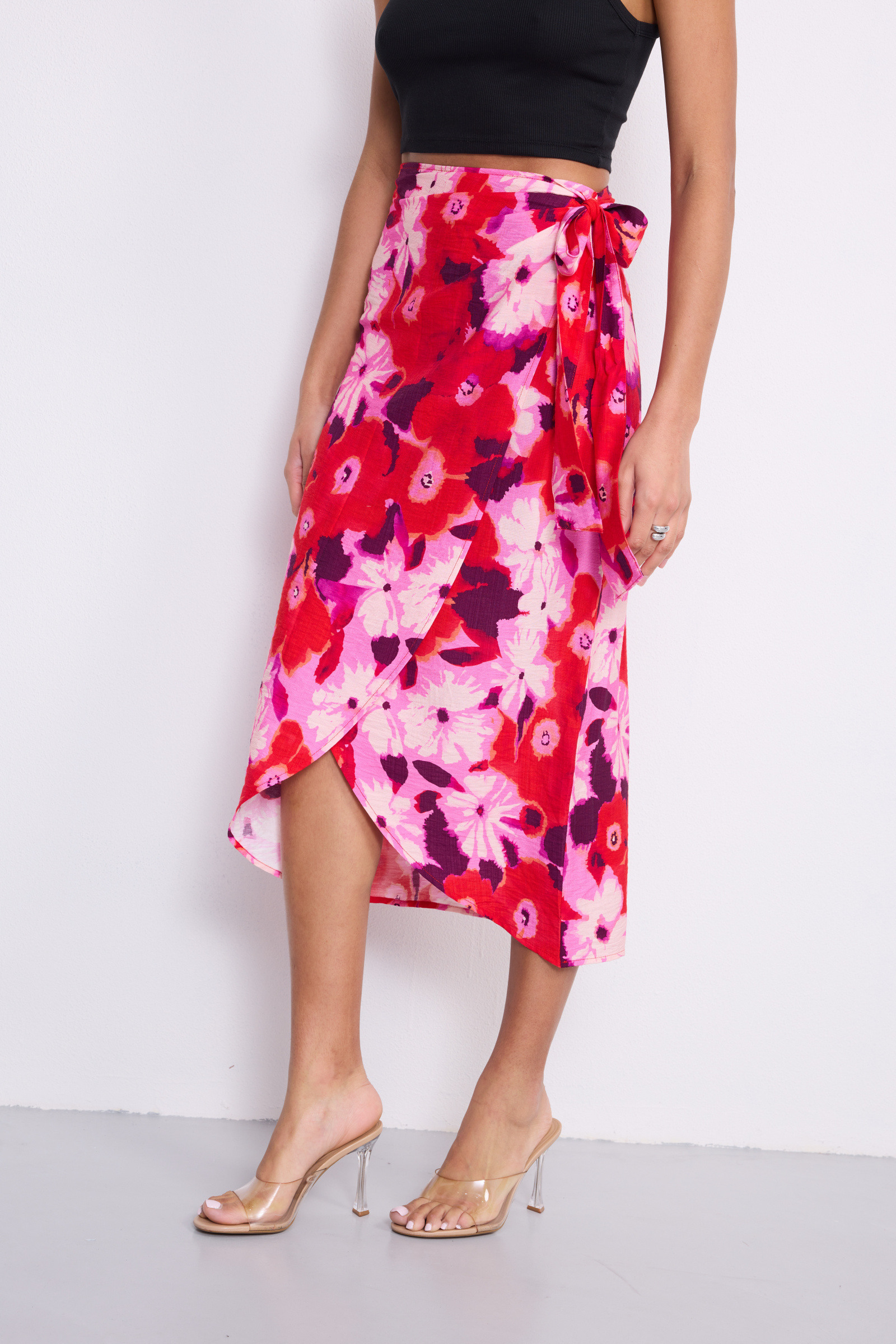Grossista Copperose - Gonna del portfolio midi stampata