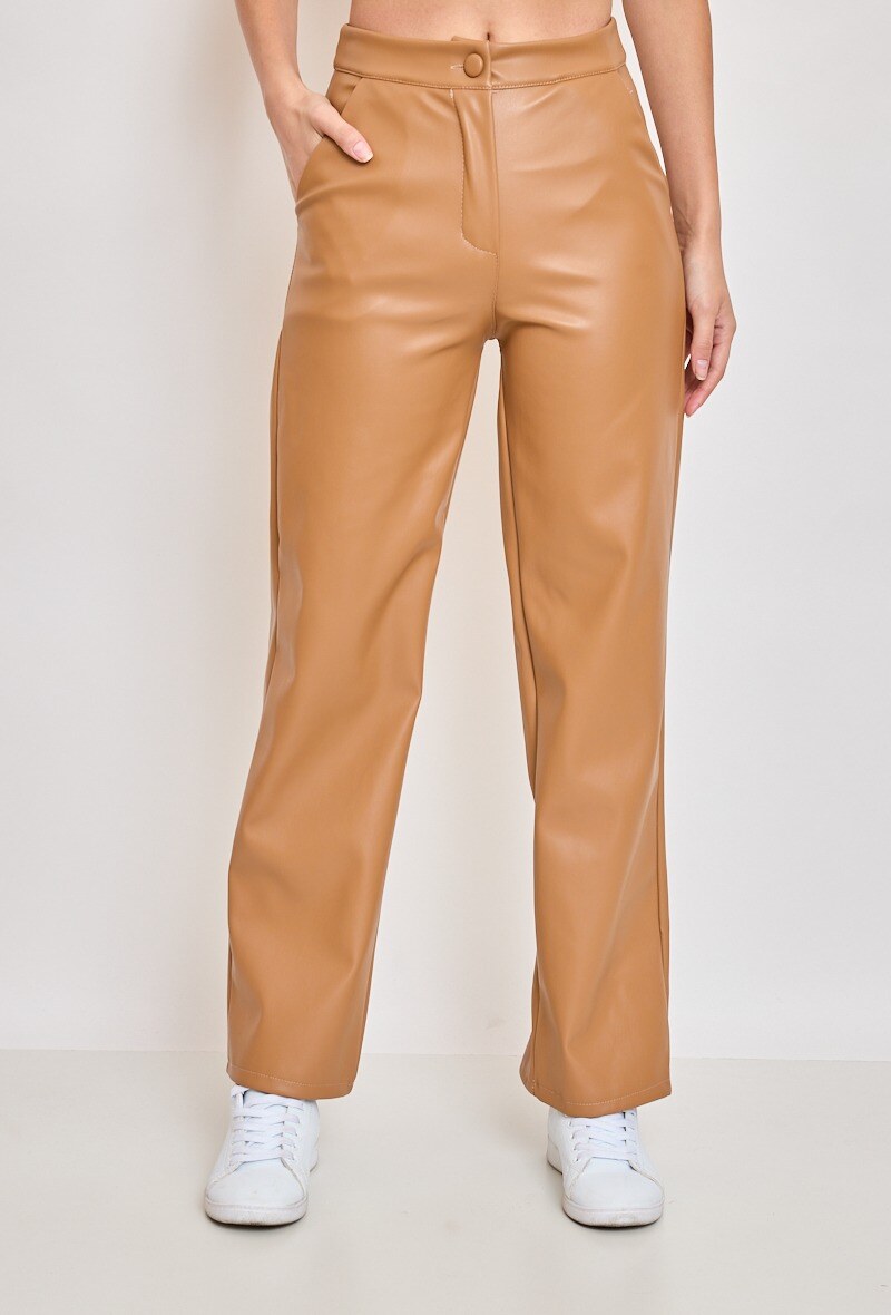 Grossista Copperose Outlet - Pantaloni in ecopelle